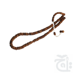 Tasbih wooden flat 8 number 100 daana TWF8-100